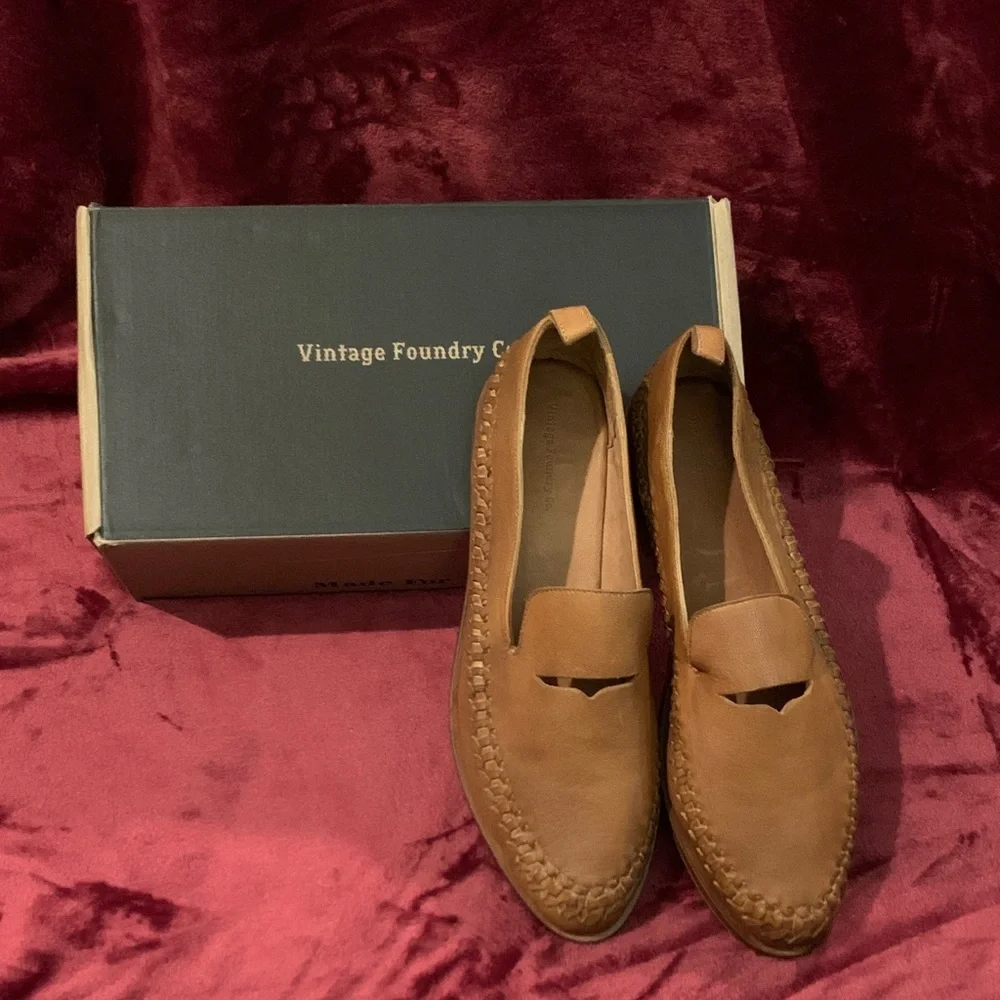 Vintage Foundry Co. Haide Loafer in Tan - Picture 2 of 4